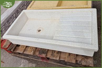 Lavello da incasso con gocciolatoio 100x52