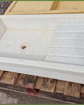Lavello da incasso con gocciolatoio 100x52
