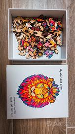 Puzzle in legno Mysterious Lion