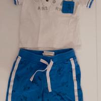 Completo bimbo Polo pantaloncini