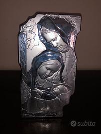 Scultura Madonna c/Bambino e S.Giuseppe