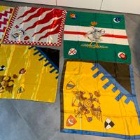 BANDIERE E FOULARD VINTAGE PALIO SIENA