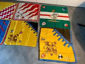 BANDIERE E FOULARD VINTAGE PALIO SIENA