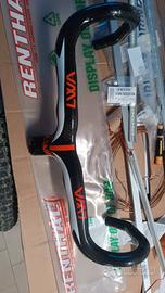 manubrio bici corsa in carbonio LWA 42cm