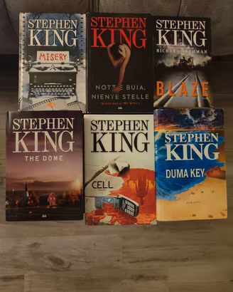 6 libri Stephen King, Misery the dome Duma Key 