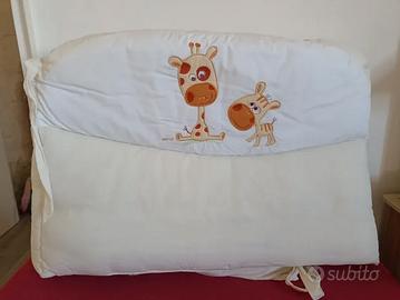 Paracolpi e piumone lettino