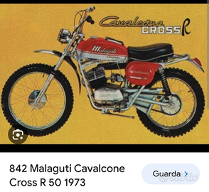 Malaguti cavalcone cross 50cc Anno 1971 Turbo Star