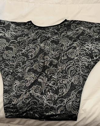 Maglia morbida e brillante