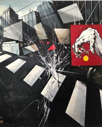 quadro arte contemporanea. urban 2