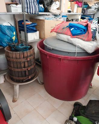 5 tini e tinozze in plastica robusta