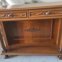 mobile ingresso in noce massello.