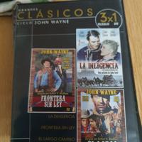 DVD GRANDES CLÁSICOS  3X1 CICLO JOHN WAYNE