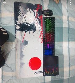 tappeto gaming tappeto mouse tastiera e mouse anco