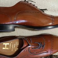 scarpe stringate Harris nuove n°49,5