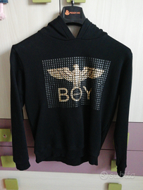 Felpa Boy London nera taglia XL