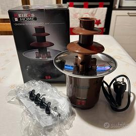 Fontana cioccolato 65W acciaio