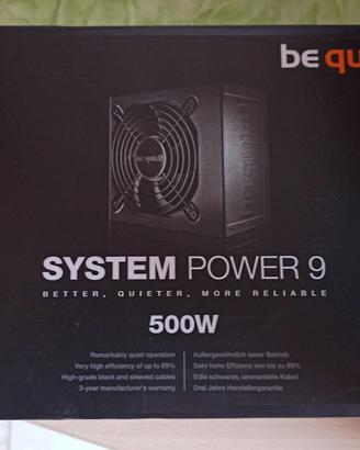 Alimentatore BeQuiet System Power 9 500W