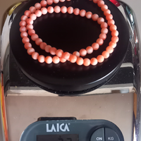 Collana corallo rosa della nonna