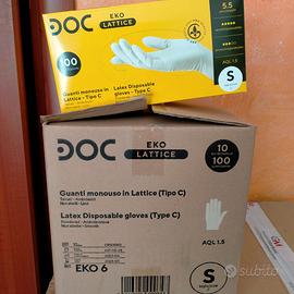 Guanti in lattice professionali taglia S