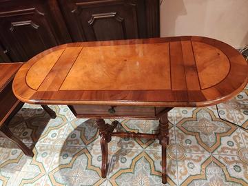 Tavolo Ovale Con Ali