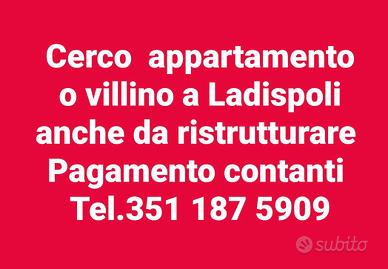 Appartamento o villino a Ladispoli