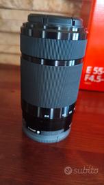 obiettivo sony 55-210 4.5 -6.3 nuovo