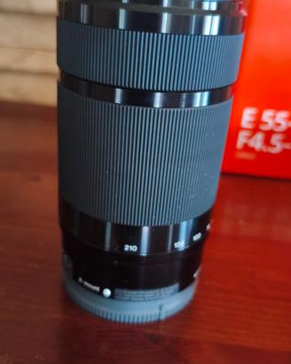 obiettivo sony 55-210 4.5 -6.3 nuovo