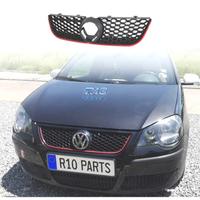 GRIGLIA VOLKSWAGEN VW POLO 05-09 LOOK GTI NERO ROS