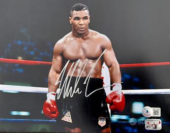 Mike Tyson - Fotografia Autografata Originale