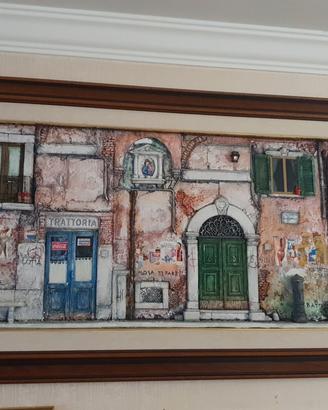 Fausto Battelli quadri Roma Trastevere 