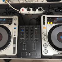 CDJ 800 mk2 - Mixer Reloop - Flycase