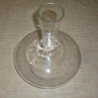 Vaso in vetro trasparente portafiori