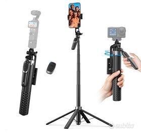 K&F CONCEPT 177cm Treppiede per Cellulare