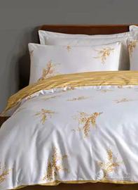 Parure copripiumino puro cotone x letto singolo