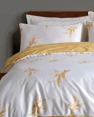 Parure copripiumino puro cotone x letto singolo