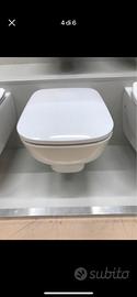 Wc vaso sospeso con tavola nuovo