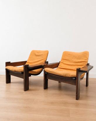 Set 2 Poltrone Scandinave vintage, anni '70