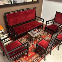 Salottino vintage in stile Liberty / Déco  