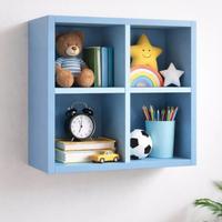 Mensola da muro azzurro/celeste 40×40 cm