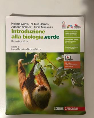 Libro “Introduzione alla biologia.verde”