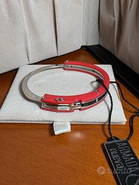 Bracciale manetta rosso