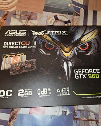 ASUS STRIX GTX 960 2GB OC GDDR5 con scatola