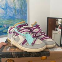 Sneackers nike dunk x offwhite