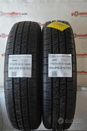 2 pneumatici kenda 175/75 r16 104n carico pn10703