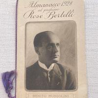 Calendarietto rarissimo Bertelli