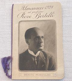 Calendarietto rarissimo Bertelli