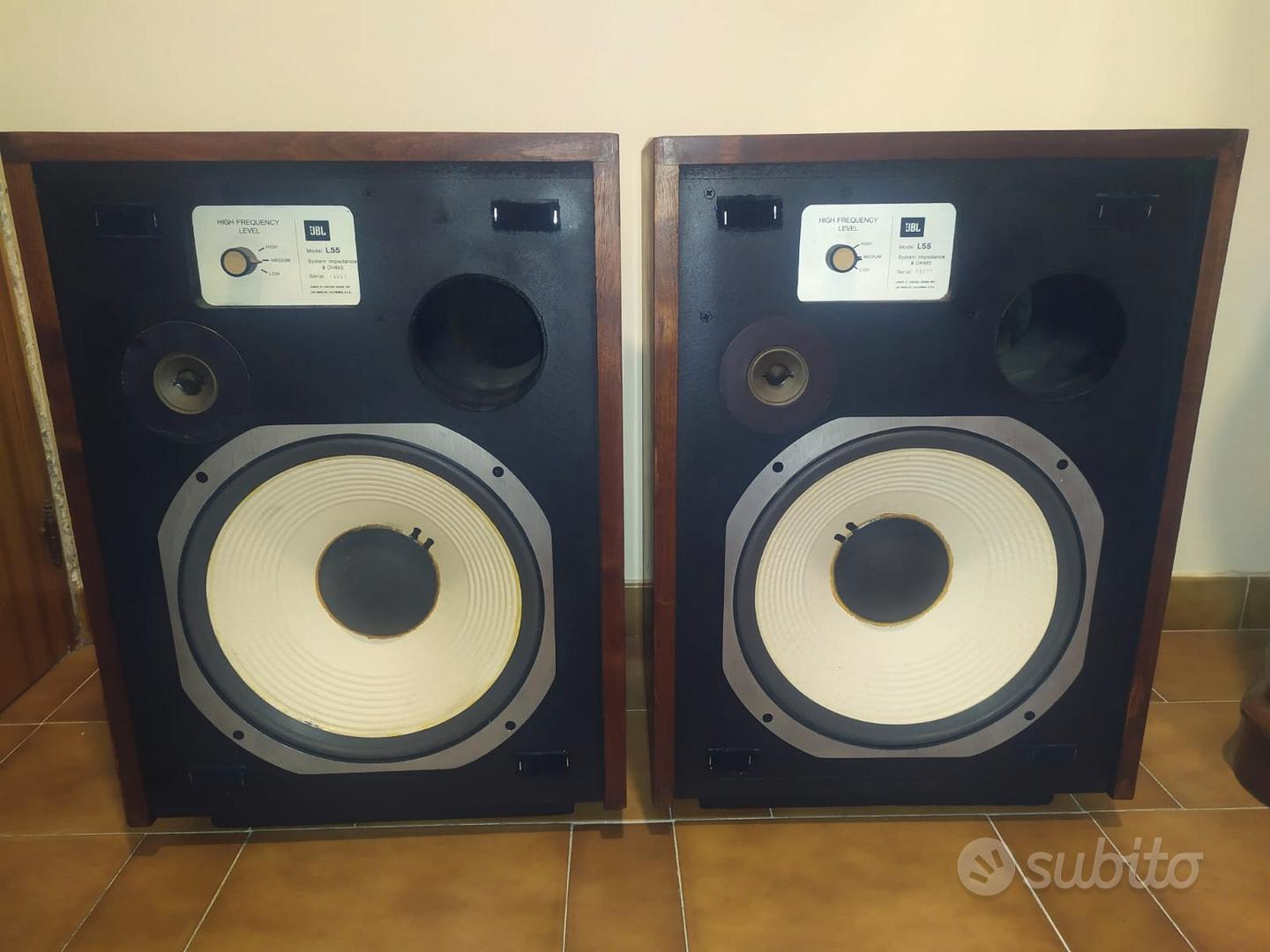 【動作品】JBL L55 lancer（ペア）定価1本　144000円　レア物 L55 Speakers Jbl Lancer 55 動作品】JBL L55 Lancer（ペア）定価1本