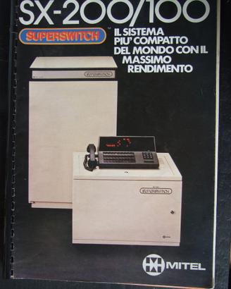 Mitel Superswitch SX200_100 - istruzioni