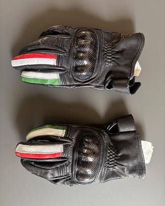 Guanti moto in pelle