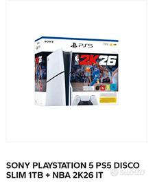 playstation5 ps5 incluso di gioco  
